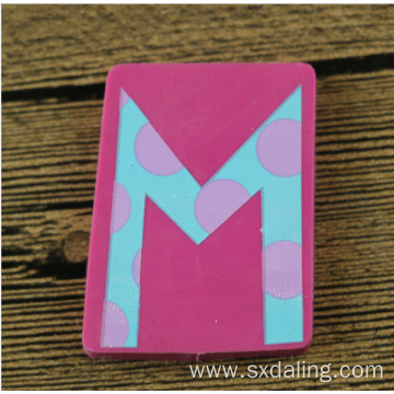 Fashion design fancy letter eraser